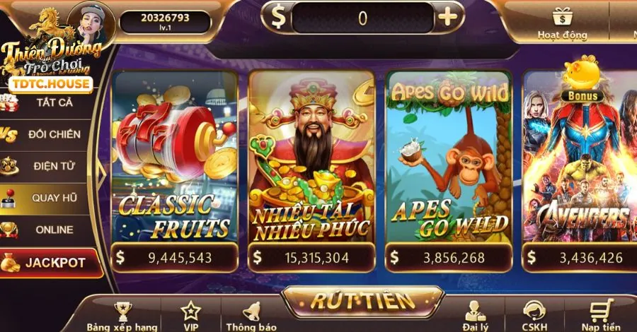 Game nổ hũ video SV288 hiện đại
